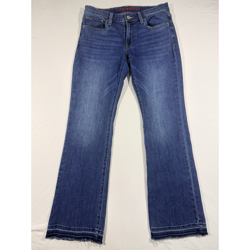 Lucky Brand Sweet Mid Rise Boot Jeans Womens 4 Blue Medium Wash Bootcut Denim